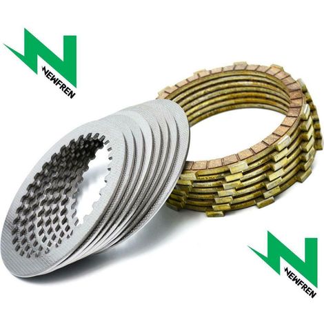 DISCOS DE EMBRAGUE NEWFREN CON ESPACIADORES PARA KAWASAKI Z 650 ABS '17-'21, NINJA 650 EX ABS '17-'21 (1/2)