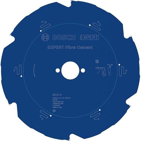 Disco de sierra circular 235x30x6D (1/5)