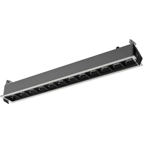 Empotrable techo SIGMA LED SMD 25W 2655lm CRI80 4000K 48º Gris (1/5)