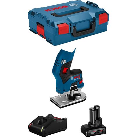 Affleureuse BOSCH GKF 12V-8 (1 x 6,0 Ah GAL12V-40 L-Boxx 136) (1/5)