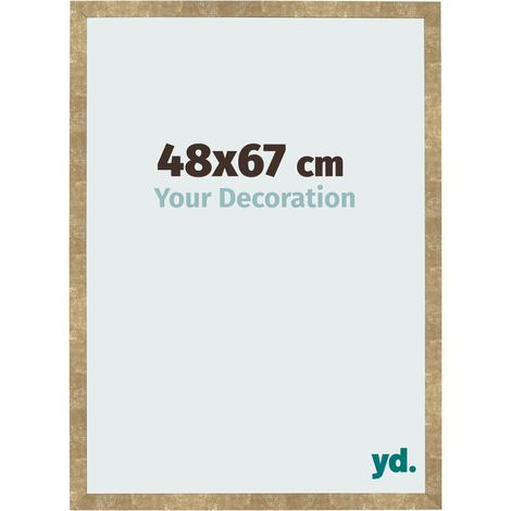 yd. - Cadre photo 48x67 - Or Antique - MDF - Bologna (1/5)