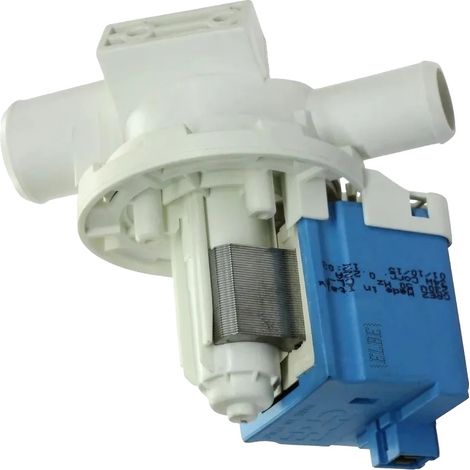 Pompe de drainage, construction en plastique, dimensions 12,3 x 5,6 x 5,4 cm, compatible avec les grandes marques d'appareils, débit maximum de 45 L/heure, fonctionne à 220-240V
