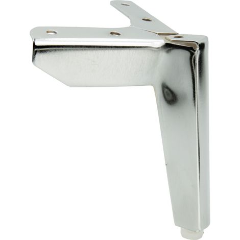 Pata de mueble Anchor Loft, cromo plata, altura 12 cm (1/5)