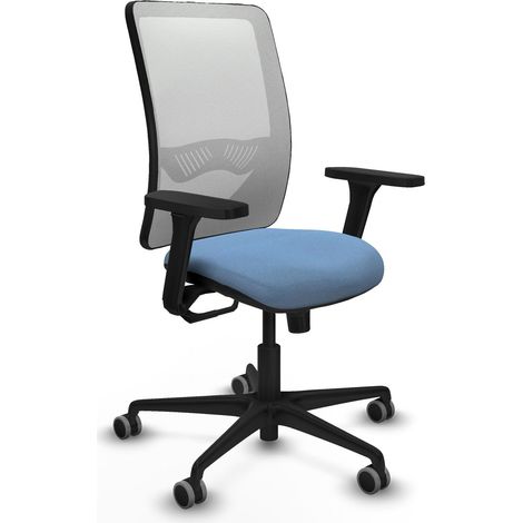 Silla de oficina piqueras y crespo Zulema negro espuma alta densidad (1/2)