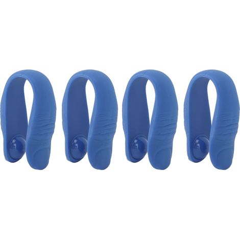 Lot de 4 pinces à points de pression pour les mains, réduction du stress, soulagement des tensions, acupression, bleues (1/5)