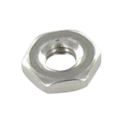 Ecrou hexagonal bas hm/contre Ecrou M4 Epaisseur 2 Inox A2
