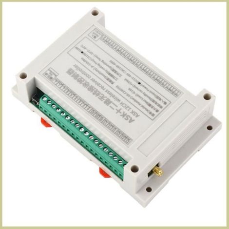 Cocosity Système de commutateur électrique sans fil RF 12 canaux avec télécommande 433MHZ DC 12V‑36V (1/5)