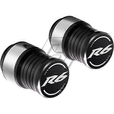 For Yamaha R6 YZFR6 R1 YZFR1 motorcycle tire valve cover trim cover( R6 silver) (1/5)
