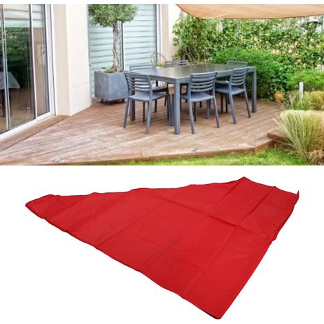 Toit de remplacement en tissu Oxford 420D pour tente, avec pieds droits, pour parasol publicitaire, rouge (1/5)