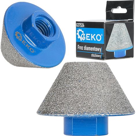 Meule conique diamantée 20-48mm pour meuleuse avec filetage M14 (1/5)