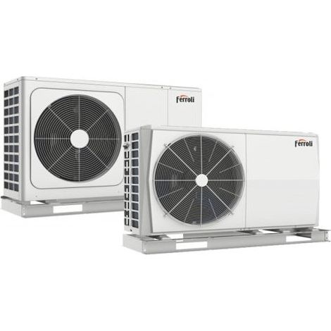 Pompa Di Calore Reversibile Ferroli OMNIA M 3.2 da 6 kW 2CP000BF per installazione esterna con compressore DC Inverter R-32 Wi-Fi con comando incluso