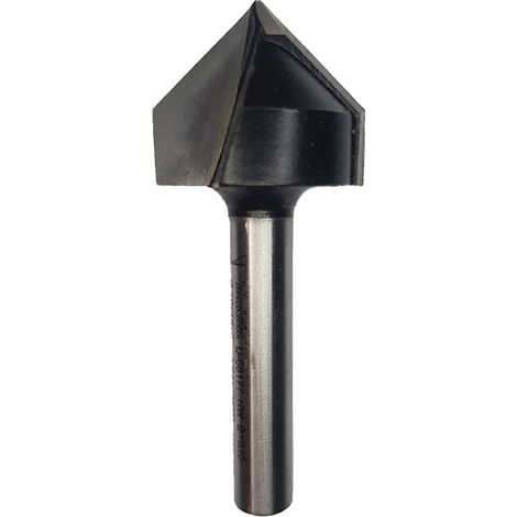 D-68236 Punta a V, 2 taglienti, 90º 19mm
