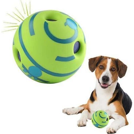 Wobble Wag Giggle Ball, jouet interactif pour chien, amusement Giggle Sounds Dog Play Ball Training Sport Pet Toys