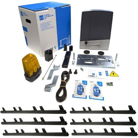 Came Automazione completa scorrevole BXV06AGS 600Kg + 6M Cremagliera - 8K01MS-004