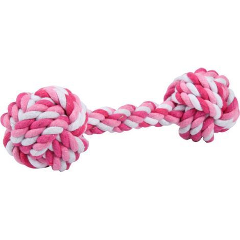large rope dog dumbbell