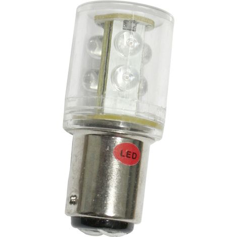 Barthelme 52160215 LED-Lampe Weiß   BA15d 24 V/DC, 24 V/AC     22 lm (1/2)