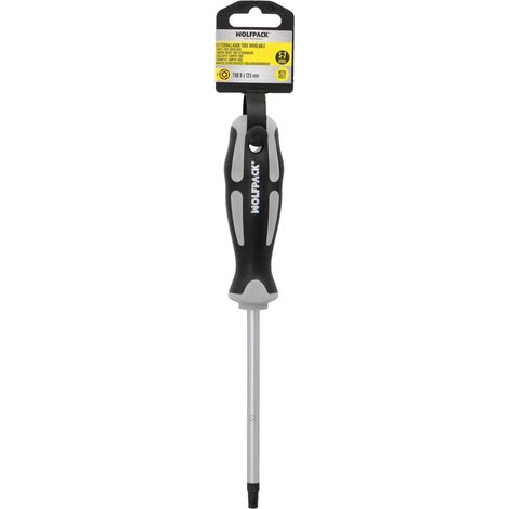 Tournevis Torx Acier S2 Manche TPR bi-matière T40 Ø 8,0 x 125 mm