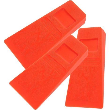 Accessoires d'Abattage d'Arbres 3 Pièces en Plastique Solide Adhérence Renforcée pour Travaux Forestiers (1/5)