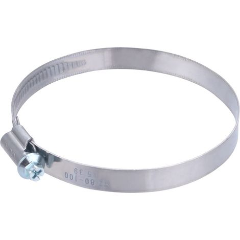 Collier de serrage acier largeur 12 mm AROZ Ø80 à 100 mm x1 collier (1/5)