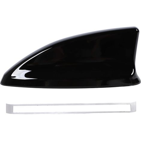 Couvercle d'antenne d'aileron de requin de voiture, Base aérienne décorative, Installation facile pour CR‑V Accord 2023 2024 noir (1/5)