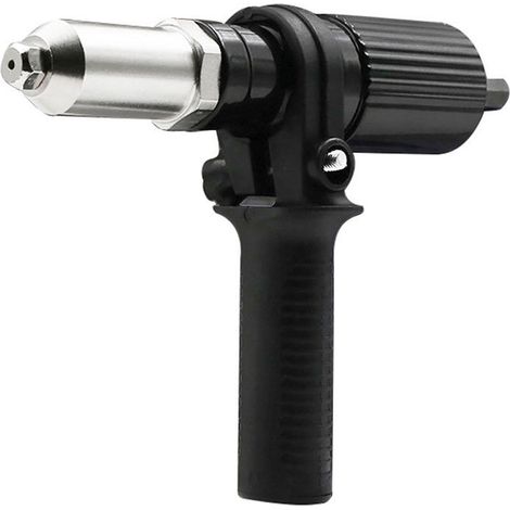 Nietpistolen-Adapter, kabelloser Nietpistolen-Adaptersatz für elektrische Bohrmaschinen, Nietwerkzeug für elektrische Nietpistolen