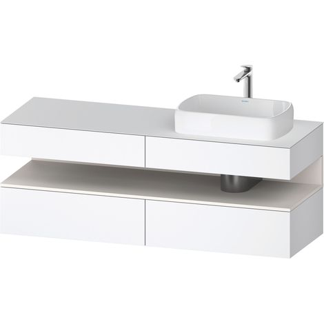 Duravit Collection One Meuble sous-vasque sur console, 2 tiroirs, (1/2)