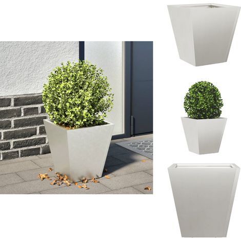 Pflanzkübel 30x30x30 cm Edelstahl - Pflanzkübel - Blumenkübel - Pflanzgefäß - Blumenkasten (1/5)