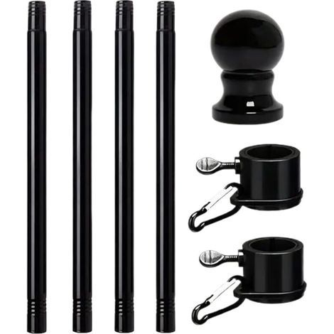 Mât De Pavillon Bateau - Hampe Lourde Rotative - Accessoires Extérieur pour (1/5)