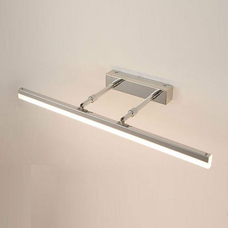 Lampe LED pour Miroir de Salle de Bain 42 cm, 8W 1170 lm, 6000K Blanc Froid, Applique Murale Moderne (1/5)