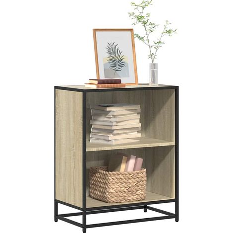 Bücherregal Sonoma-Eiche 60x35x76 cm Holzwerkstoff