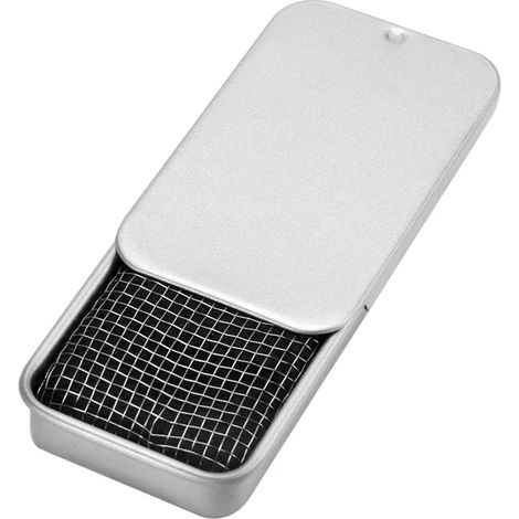 Réchaud à alcool en acier inoxydable, mini-four portable à alcool solide, idéal pour les voyages, les pique-niques, les barbecues, la randonnée et la pêche. (1/5)