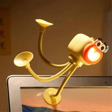 Mini-Nachtlicht in Form eines Cartoon-Oktopus, tragbare LED-Lampe in Form eines niedlichen Tieres (wie abgebildet). (1/5)