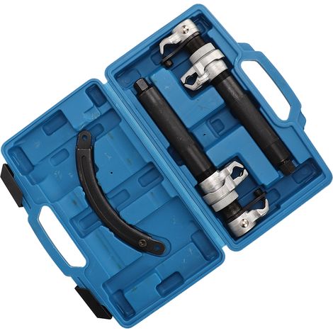Compresseur de ressort de suspension robuste 2645lbs avec mâchoires et support, outil de démontage pour ressorts d'amortisseurs, kit pour camions et véhicules lourds. (1/5)