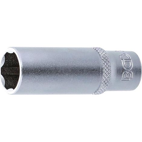 Douille pour Clé Super Lock Longue 6,3 mm (1/4) - 12 mm - Précision et Robustesse, Acier, Zones Difficiles - D-Work (1/5)