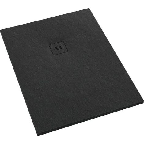 Duschwanne Stabildense® Ultralight Premium TYTANIT SCHWARZ 80x90 cm