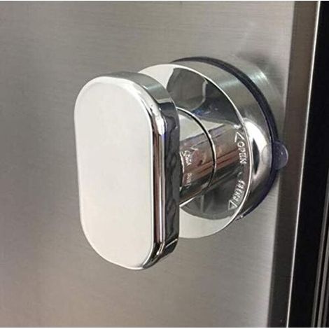 Puissante Ventouse Poignée de Porte en Verre Miroir, Réfrigérateur Tiroir Salle de Bain Ventouse Accoudoir Mural, Baignoire Poignée de Douche Cuisine Tiroir Bouton d'armoire Ventouse (1/5)
