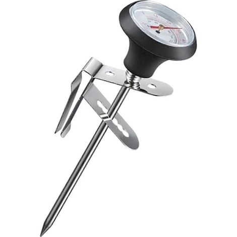 Inox café temperature meter 0 100℃thermometer pour café pot lait frothing pichet café cuisine measuring outils (1/5)