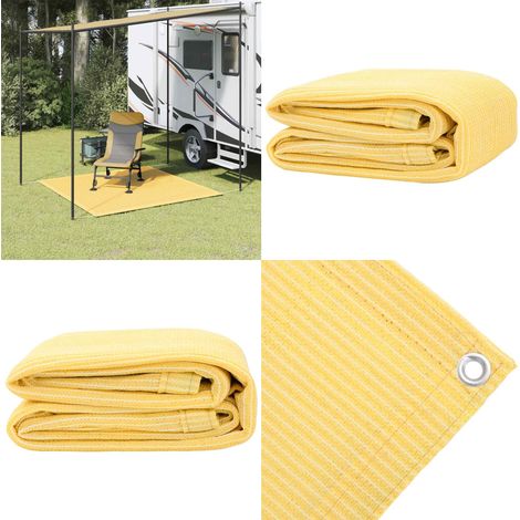 Zeltteppich 200x200 cm Beige - Campingausrüstung - Zelt Zubehör - Outdoor Teppich - Garten Teppich - Wasserdichter Teppich - Home & Living (1/5)