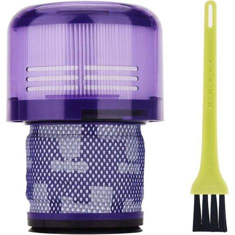 Filtre pour Dyson V11 SV14 Cyclone Torque Drive/Animal/Absolute/Total Clean/Fluffy Aspirateurs, Filtre de Remplacement Accessoires avec Brosse de Nettoyage (1/5)