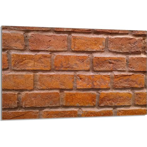 Glasschutzplatte für den Herd 80x52 Brick (1/5)