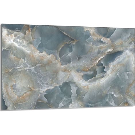 Glasherdschutzplatte 80x52 Marmor