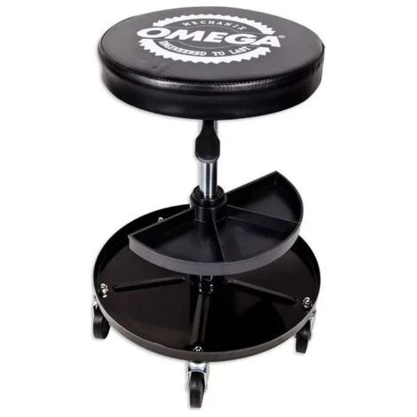 Tabouret roulant de garagiste Omega (1/3)