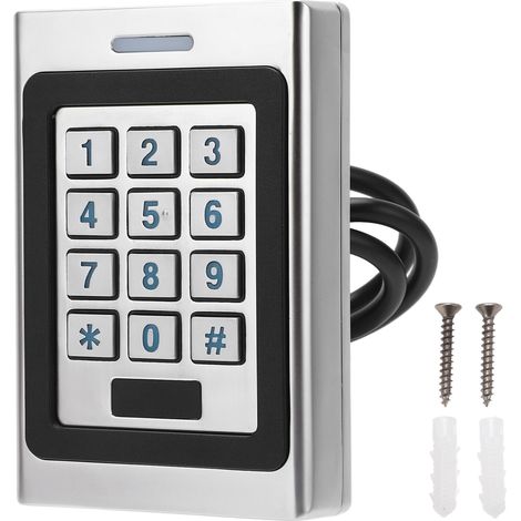 Tastiera di controllo accessi IP67, antipolvere, con scheda password, accesso senza chiave, 125 kHz.