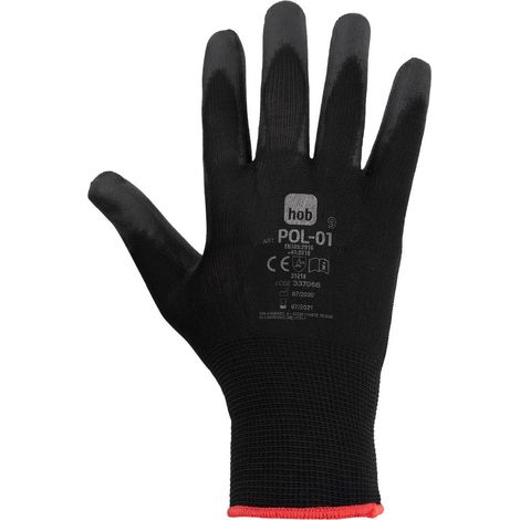 Neri Safety Arbeitshandschuhe POL-01 100% Polyester Gr.11 - Packung mit 12 Stück