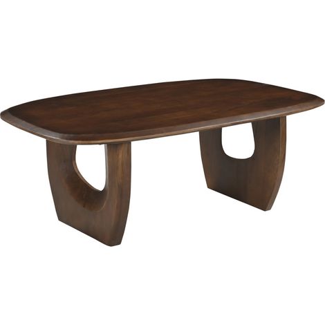 Table basse en bois - Bois foncé - Sinjai (1/5)