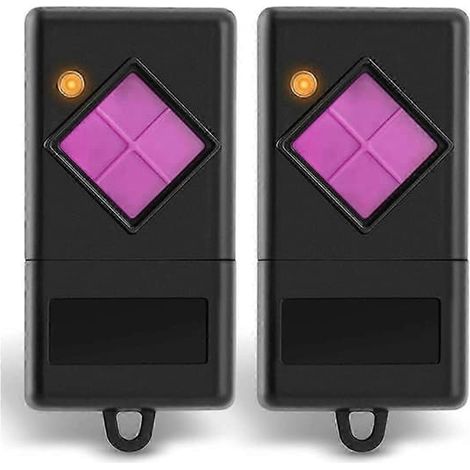 BelleRise - Télécommande de porte de garage compatible avec l'émetteur portatif à code linéaire MAHS433-01 433,92 MHz (pièce de rechange) (1/5)