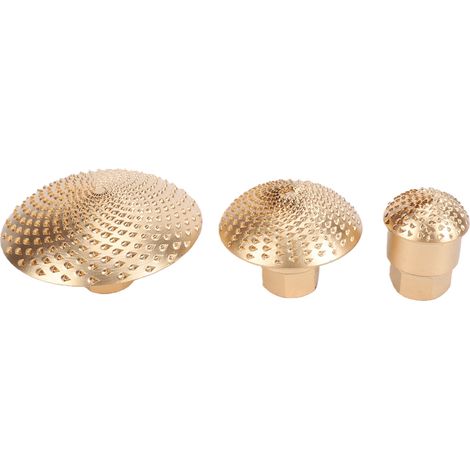 Jeu de disques de meulage pour meuleuse d'angle, sculpture sur bois, diamètre 30 50 70mm, tête M14 Arc pour meuleuse 115/125, 3 pièces (1/5)