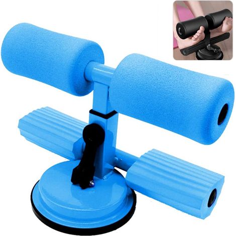 Barre Pour Abdominaux - Barre D'Assistance Pour Relevés De Tête - Hauteur Réglable Sur 3 Niveaux - Ventouse Puissante - Acier À Froid - 1 Pièce (1/5)