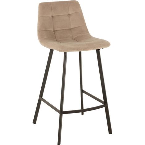 Chaise de Bar Design "Olivier" 95cm Beige (1/5)