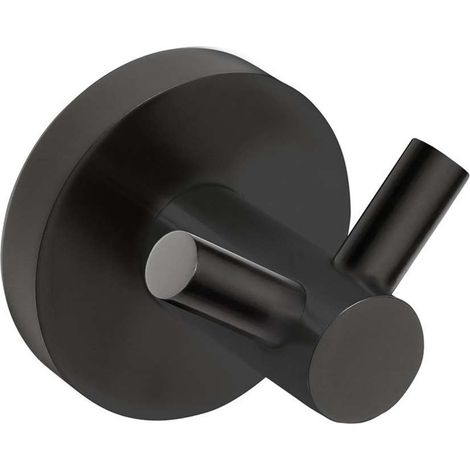 Sapho X-Round - Gancho doble, negro XR202B (1/2)